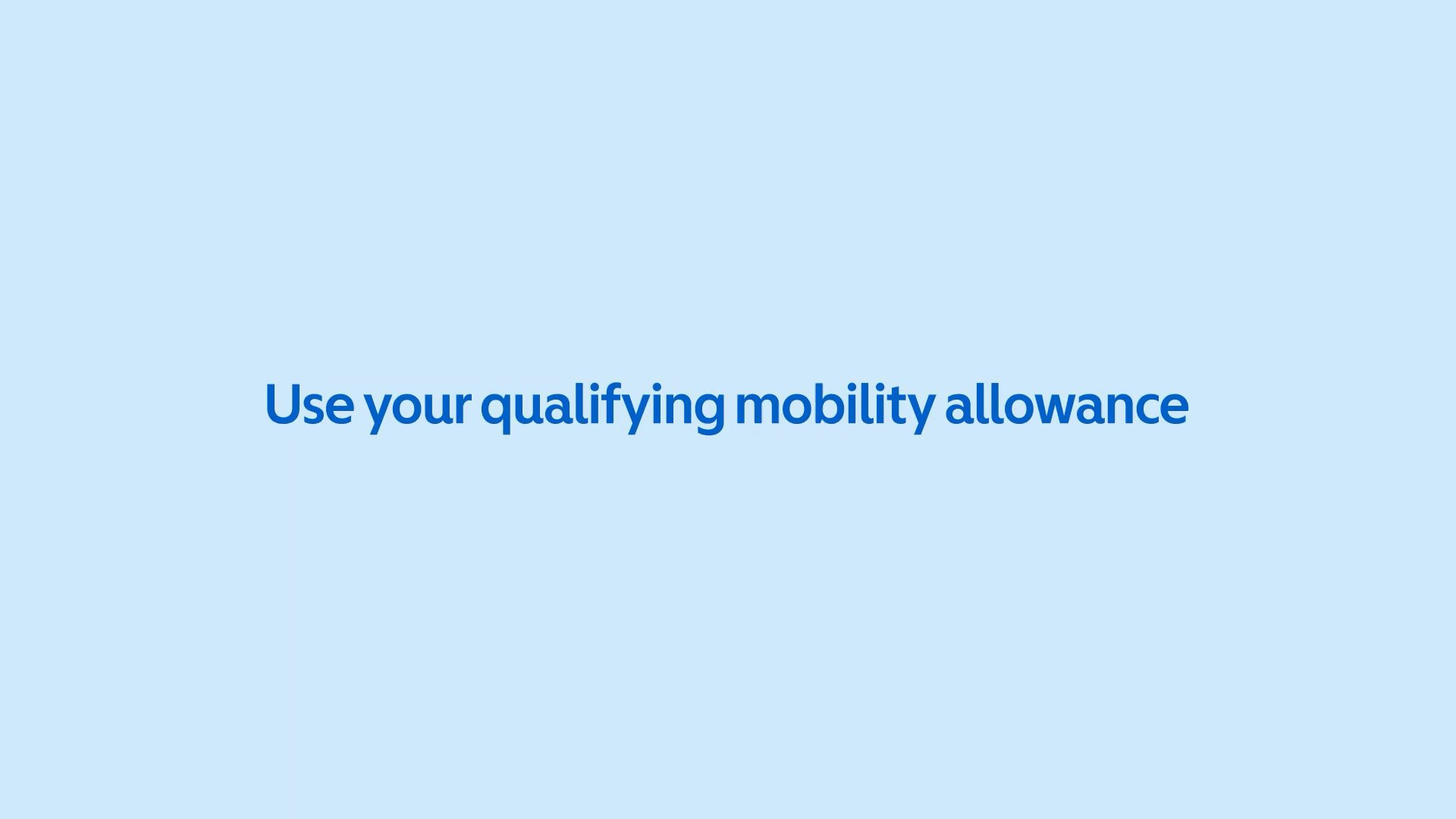 Motability film snippet